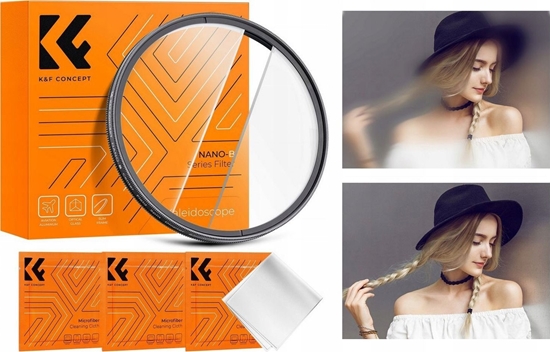 Изображение Filtr Ostry Pas rodek Center Field Split Diopter K&F NANO-B na 58 mm 58mm / KF01.2668V1