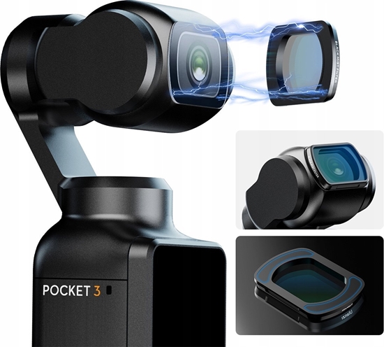 Picture of Filtr Ulanzi Filtr Black Mist 1/4 Na Obiektyw Do Kamery Dji Osmo Pocket 3 / Ulanzi Pk-01