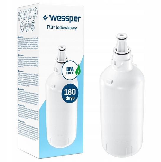 Picture of Filtr wody do lodówek Liebherr, Miele (WES408)