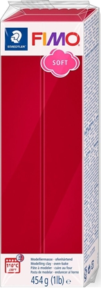 Изображение Fimo FIMO Mod.masse Fimo soft 454g kirschrot