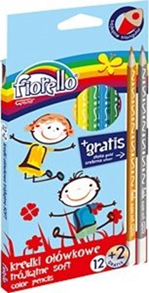 Picture of Fiorello Kredki oówkowe 12 kolorów