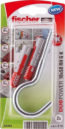 Изображение Fischer FISCHER KOEK DUOPOWER 10x50 Z HAKIEM OKRGYM /2szt.