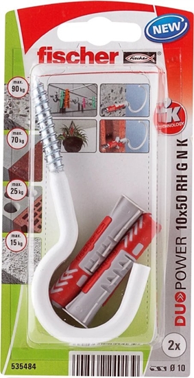Изображение Fischer FISCHER KOEK DUOPOWER 10x50 Z HAKIEM OKRGYM /2szt. BIAE
