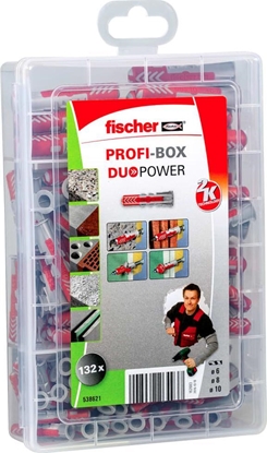 Изображение Fischer Fischer Zestaw koków PROFI-BOX DUOPOWER, 132 elementy