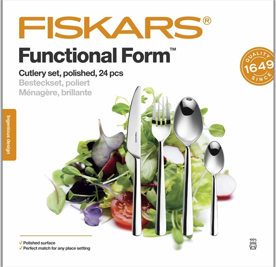 Picture of Fiskars FS.CUTLERY SET 24 pcs. SHINY FF