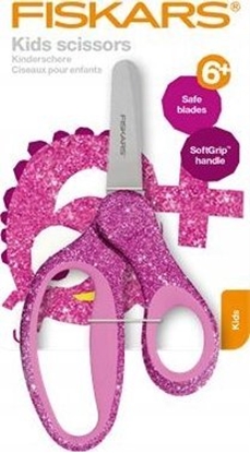 Picture of Bērnu šķēres Fiskars Glitter 1064074; 13 cm