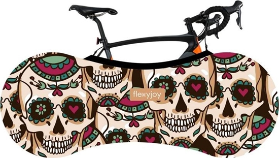 Picture of FlexyJoy Elastyczny, uniwersalny pokrowiec rowerowy z systemem atwego zakadania i etui transportowym (FJB751)