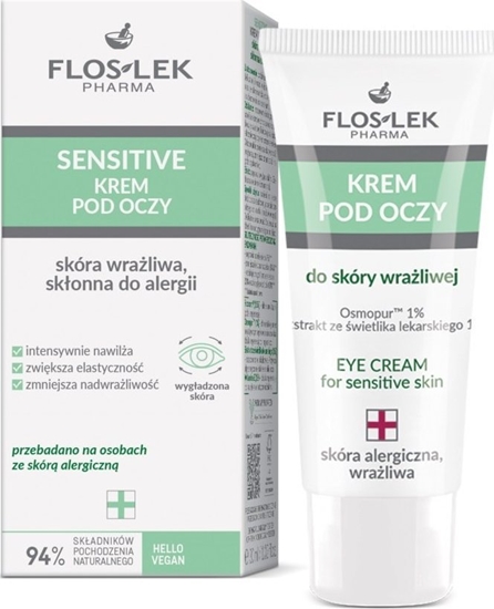 Picture of Floslek SENSITIVE Krem pod oczy do skóry wraliwej 30 ml