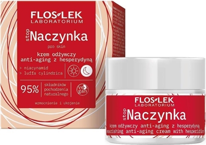Picture of Floslek Stop Naczynka Krem odywczy anti-aging z hesperydyn na dzie i noc 50ml