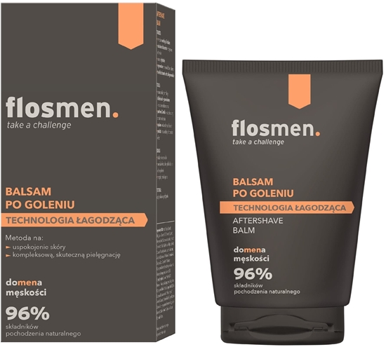 Изображение FLOSLEK_Flosmen balsam po goleniu Technologia agodzca 100ml