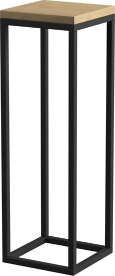 Picture of FLOWER STAND LAVAL S BLACK OAK 19X19X62