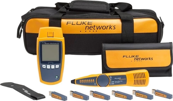 Picture of Fluke networks FLUKE FL-MS-POE-KIT Tester do weryfikacji okablowania MicroScanner PoE z dodatkowym wyposaeniem