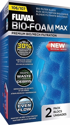 Picture of Fluval Wkad gbkowy Fluval107 Bio Foam MAX 2szt./op.