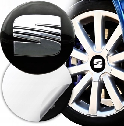 Attēls no Focus Focus Stickers Black Letters Small Uppercase