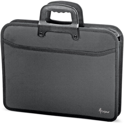 Attēls no Folder-portfolio Forpus, A4, black, 2 compartments 0822-016