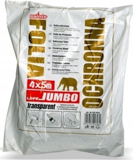 Picture of Folia malarska Painto FOLIA MALARSKA 4*5 JUMBO GRUBA TRANSPARENTNA