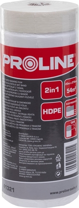 Attēls no Folia malarska Pro-Line FOLIA ANTYCHLAP Z TAM MALARSK, 33 M X 110 CM, PROLINE