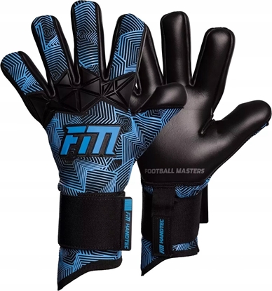 Изображение Football Masters Rkawice FM Varis X PRO BLACK BLUE (S953314) r.10