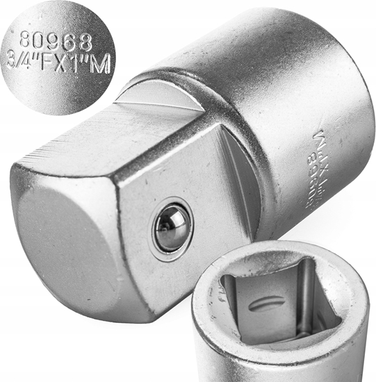 Изображение Forcekraft Adapter 3/4"(F)x1"(M)