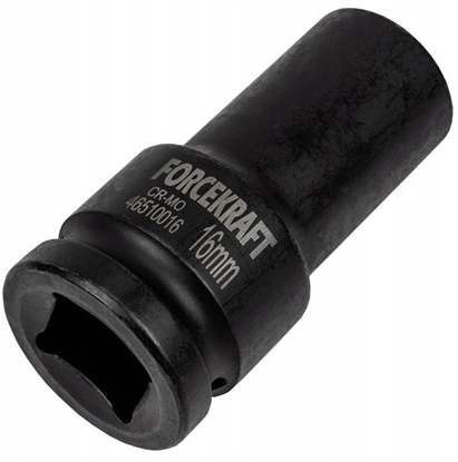 Attēls no Forcekraft Nasadka udarowa gboka 16mm 3/4" (6-ktna)