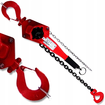 Picture of Forcekraft Wcigarka wiszca grzechotkowa 1t (dugo acucha - 1,5m)