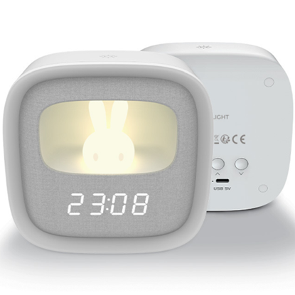 Picture of Forever Light FNL-06 Alarm clock with LED Bunny night light