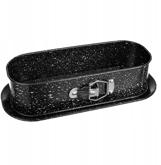 Picture of FORMA DO PIECZENIA CHLEBA I CIAST ROZPINANA MARMURKOWA POWOKA 30 X 11 CM BRUNBESTE BB-2537