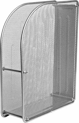 Picture of Forofis Pojemnik na czasopisma 26x30cm FOROFIS 91317 srebrny metalowy