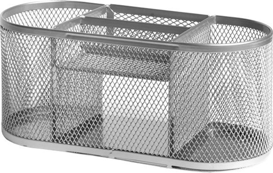Picture of Forofis Przybornik na biurko FOROFIS 91333 srebrny metalowy