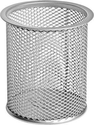 Picture of Forofis Przybornik na dugopisy Ø79mm FOROFIS 91301 srebrny metalowy