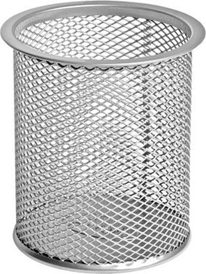 Picture of Forofis Przybornik na dugopisy Ø79mm FOROFIS 91301 srebrny metalowy