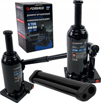 Изображение Forsage Lewarek hydrauliczny  6t z zaworem (h min 185mm, h max 355mm)