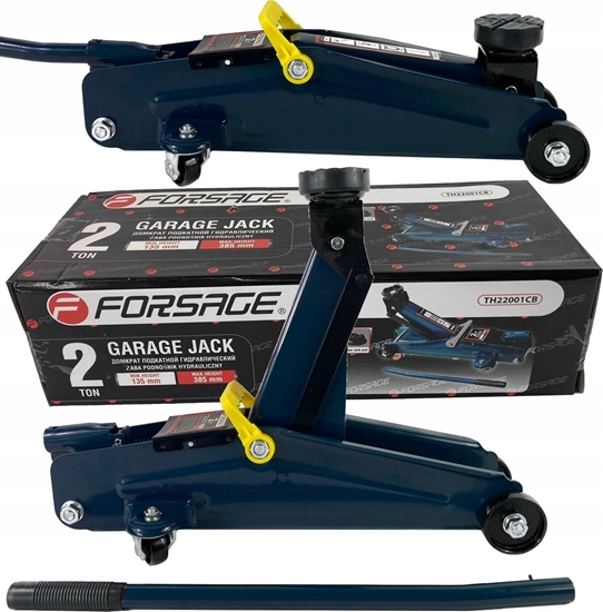 Изображение Forsage Lewarek hydrauliczny warsztatowy 2t (hmin 135mm, hmax 385mm)