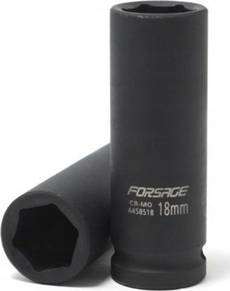 Изображение Forsage Nasadka udarowa gboka 1/2" 18mm (6-ktna)