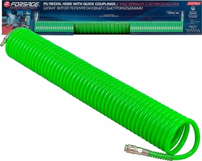 Attēls no Forsage W spiralny z szybkozczkami 14mm x 15m