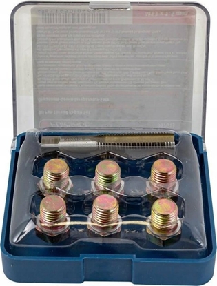 Attēls no Forsage Zestaw do regeneracji gwintu otworu zlewu oleju: M13?1,5mm (7el.)