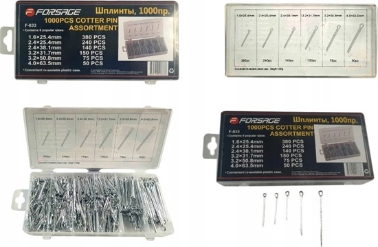 Picture of Forsage Zestaw zawleczek 1000el.