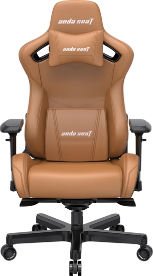 Изображение Fotel Anda Seat Fotel gamingowy do biura skórzany Anda Seat Kaiser 2 XL brzowy obrotowy