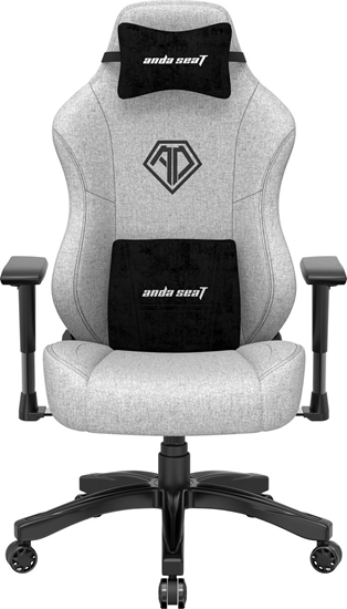 Изображение Fotel Anda Seat Fotel gamingowy materiaowy Anda Seat Phantom 3 L szary obrotowy