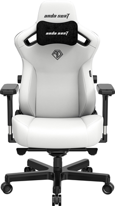 Изображение Fotel Anda Seat Fotel gamingowy skórzany AndaSeat Kaiser 3 L biay obrotowy