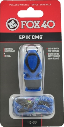 Attēls no Fox40 Gwizdek Fox 40 Epik CMG niebieski ze sznurkiem 8803-0508