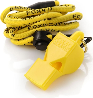 Picture of Fox40 Gwizdek ze sznurkiem Fox 40 Classic óty (38087)