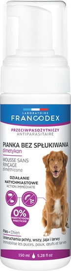 Изображение Francodex FRANCODEX PL Pianka dla psa i kota przeciw pasoytom, bez spukiwania, z dimetykonem 150 ml