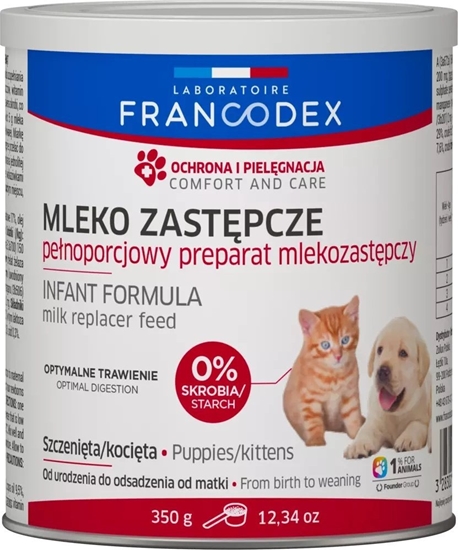 Picture of FRANCODEX PL Mleko w proszku dla szczenit i kocit zastpcze 350 g