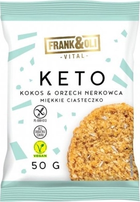 Picture of Frank&Oli KETO Ciasteczko (kokos i nerkowiec) 50g