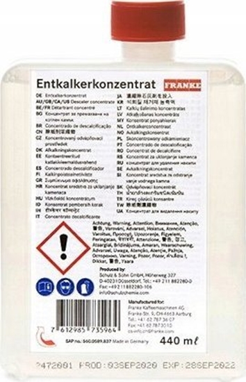 Изображение Franke Descaling cartridge FRANKE, 0.44 l