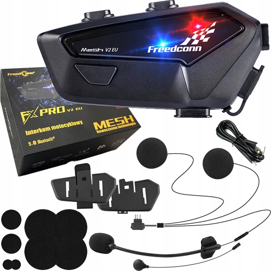 Picture of Freed Conn Interkom motocyklowy FreenConn FX Pro V2 EU MESH