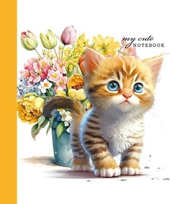 Attēls no Fresh Notatnik ozdobny 100x100/48K gadki TW Kotek