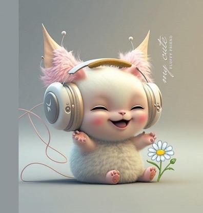 Attēls no Fresh Notatnik ozdobny 100x100/48K gadki TW Suchawki