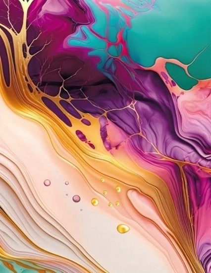 Picture of Fresh Notatnik ozdobny 105x148/64K kratka TW Mozaika ró